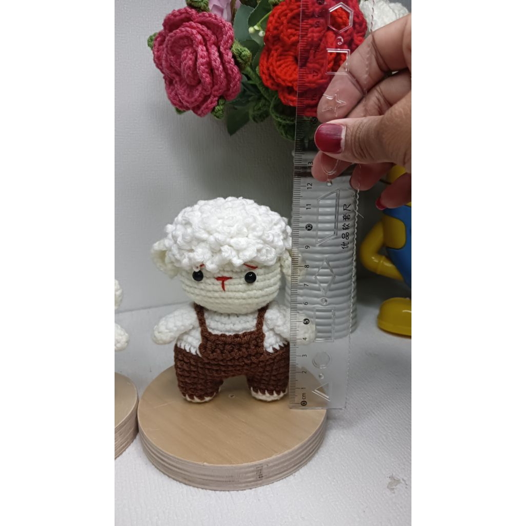 gantungan kunci amigurumi domba sheep