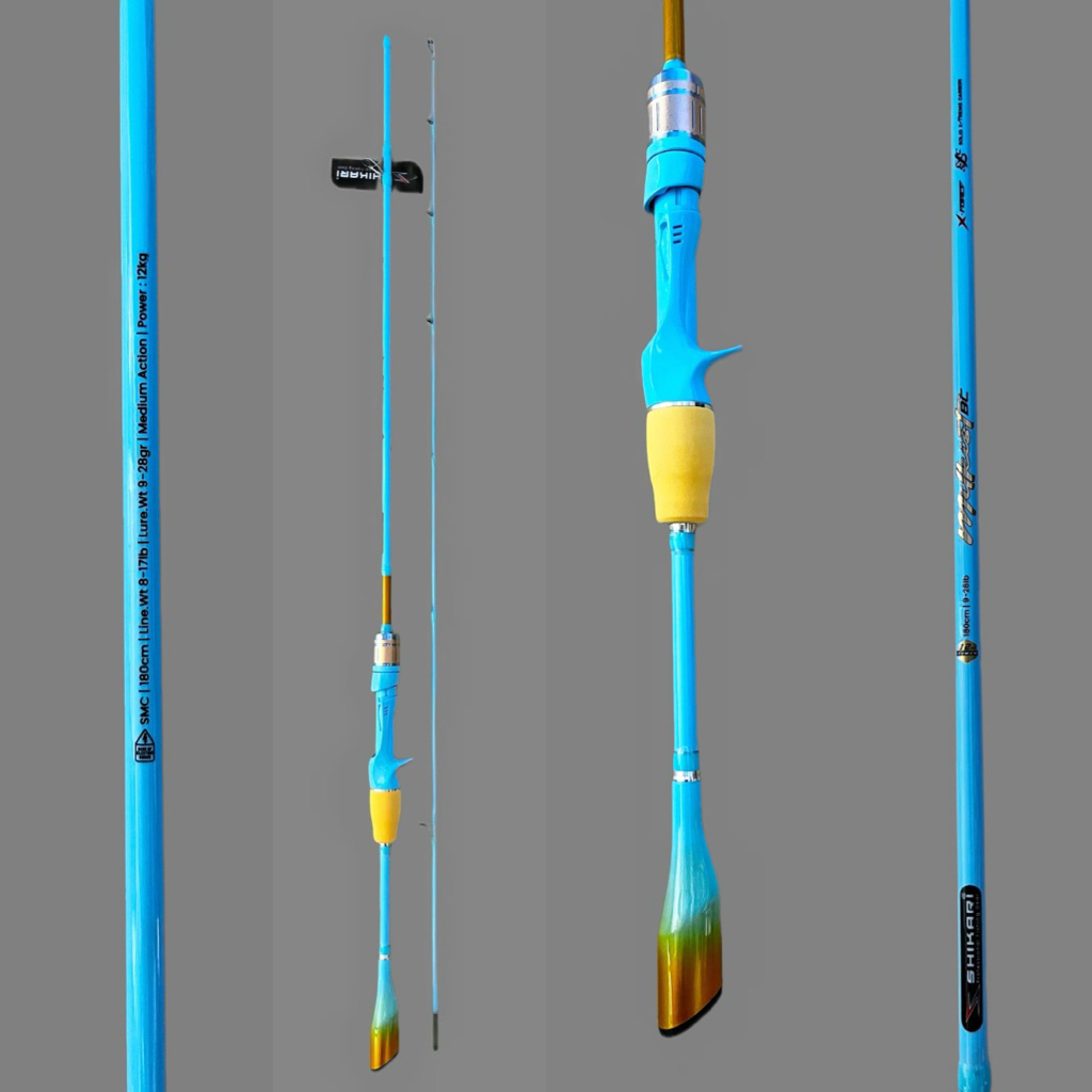 Shikari Milkist BC 180 cm 8-17lb joran pancing BC shikari milkist