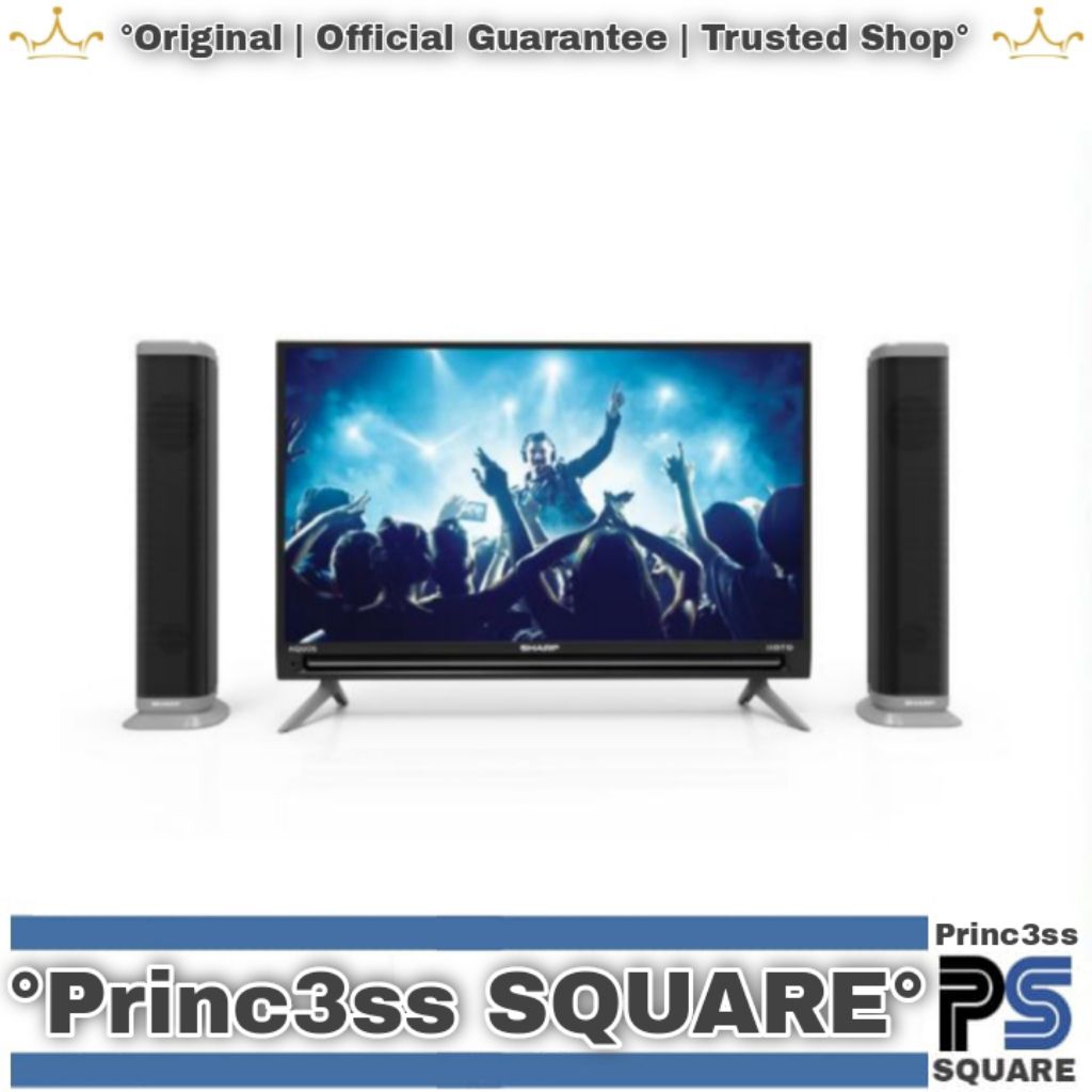 SHARP  2T-C32BD1ITG DIGITAL TV LED 32 INCH SPEAKER EXTERNAL TOWER