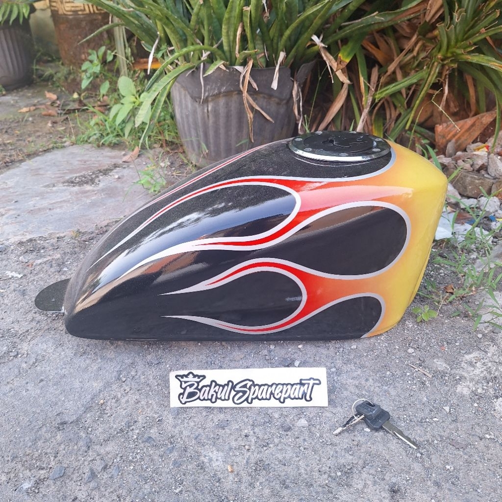 Tangki custom sportster,tangki custom chopper,Bobber,tangki motor custom tutup ninja