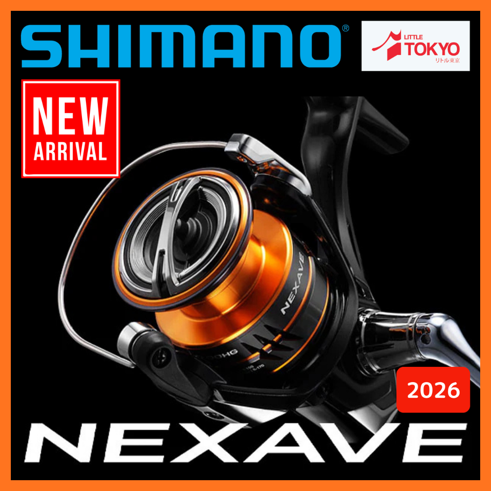 Spinning Reel Shimano NEXAVE FJ (2026)  C2000S 2500 2500S 2500HG C3000 C3000HG 4000 4000HG C5000HG