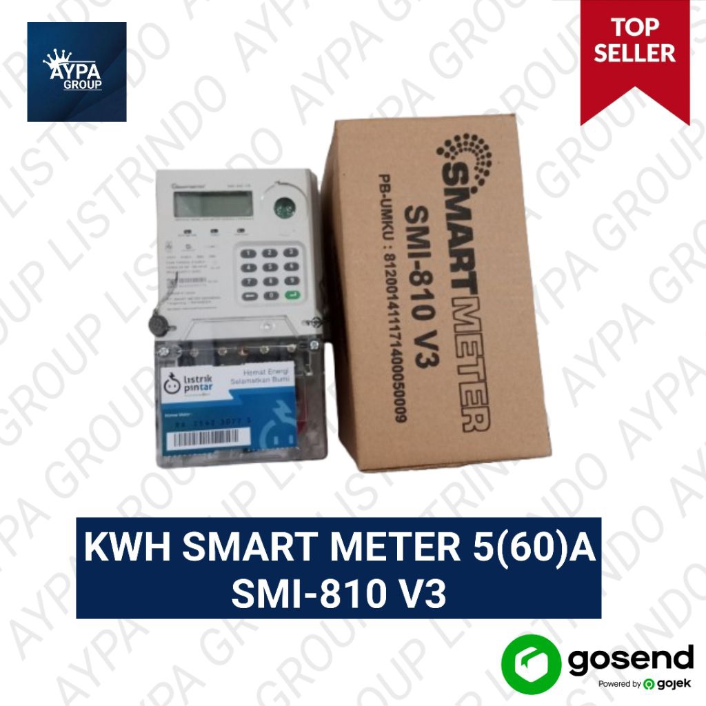 KWH SMARTMETER 5(60)A/KWH PULSA/KWH PRABAYAR