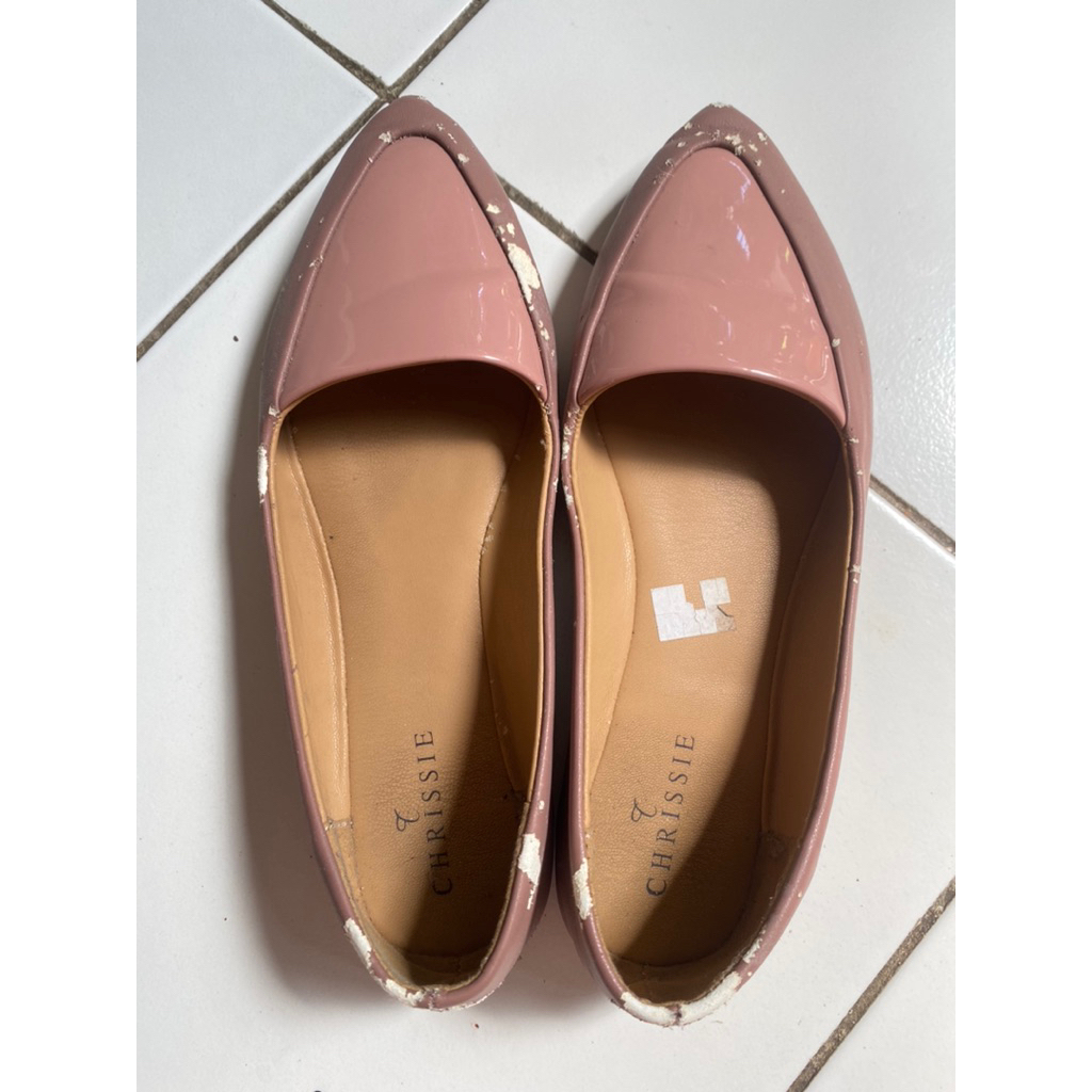 Preloved Sepatu Sendal Flatshoes Payless Chrissie Pink