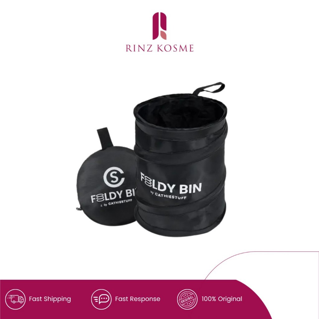 CATHIESTUFF FOLDIN BIN / Tempat Sampah Lipat Portable