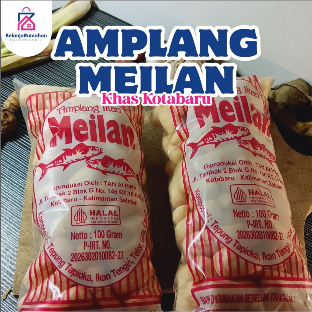 Amplang Meilan Khas Kotabaru