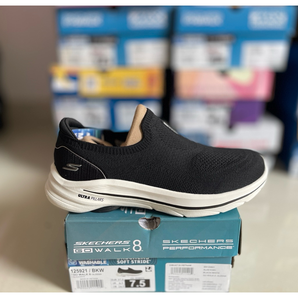 SKECHERS WOMEN GW 8 125921/BKW SIZE 36/37.5/38