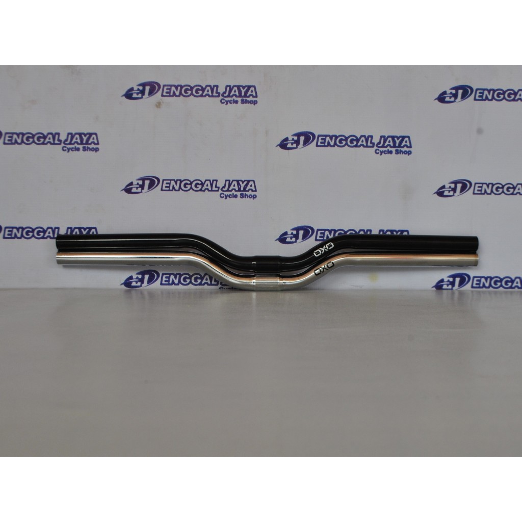 Handlebar Stang Sepeda OXO 25.4 mm Steel By Strummer - Stir Sepeda MTB Federal Lipat Minion Minivelo