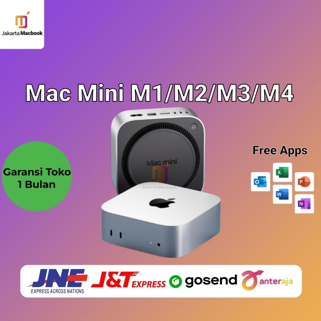 APPPLE MAC MINI Chipset M1/M2/M3/M4