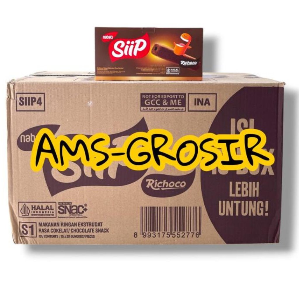 NABATI SIIP BOX 500 COKLAT DUS ( 15 BOX )