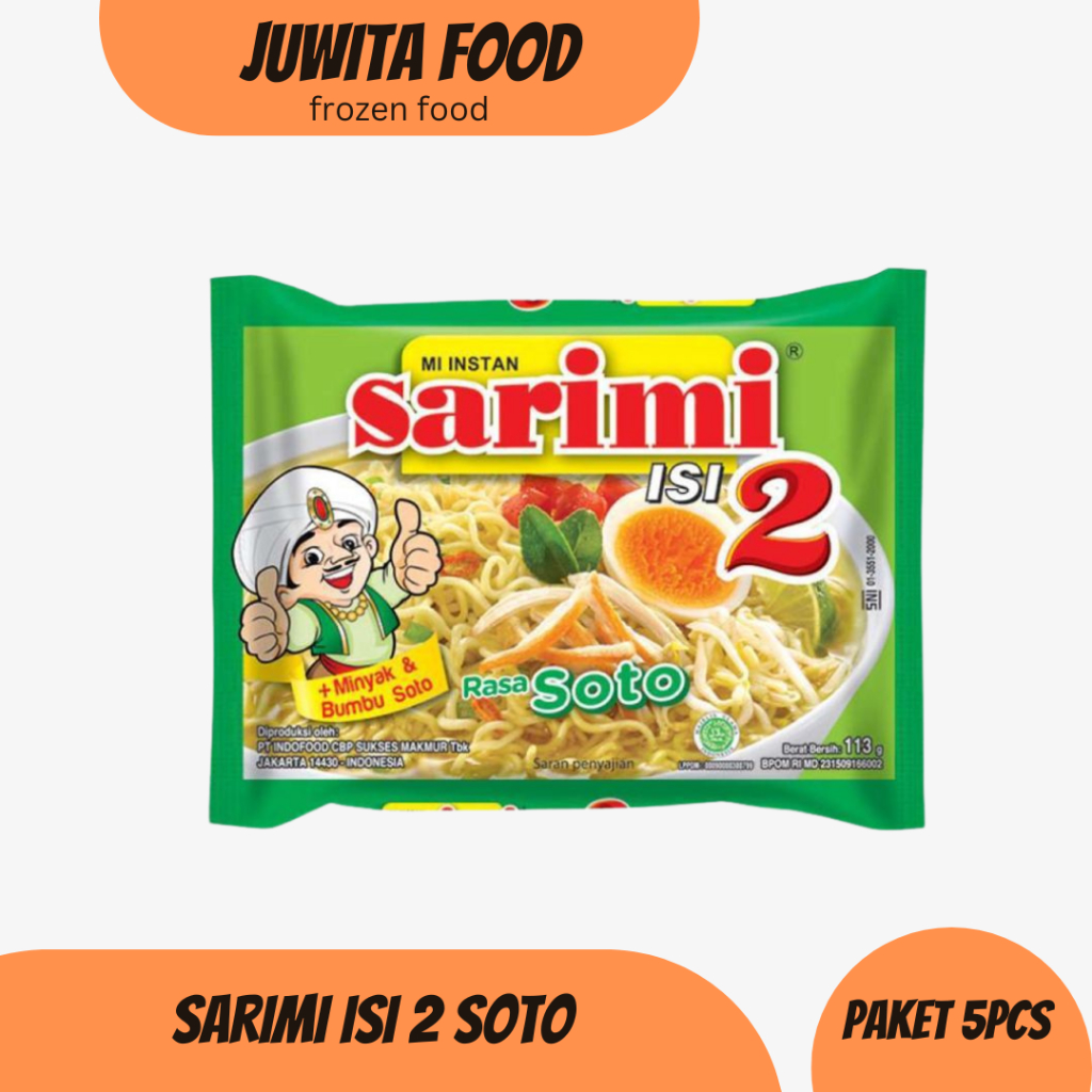 SARIMI MI INSTAN ISI 2 113 Gr PAKET ISI 5 pcs
