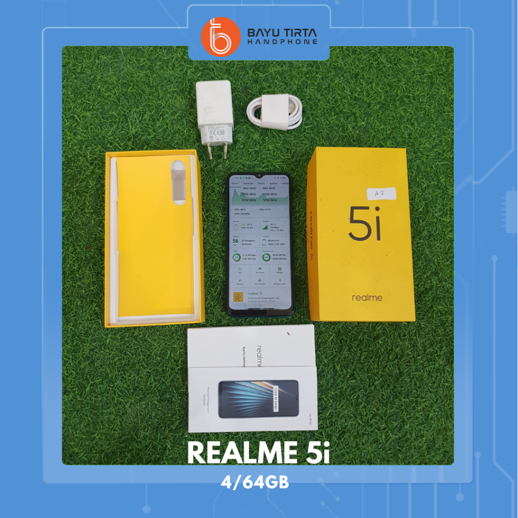 Realme 5i/5 i (4/64GB) | Blue Second / Bekas | A2