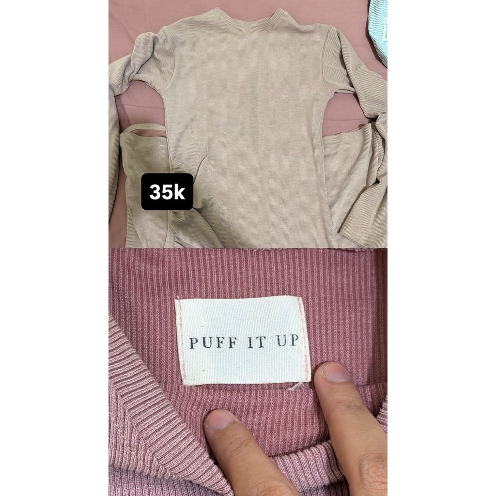 PRELOVED DRESS PUFF IT UP