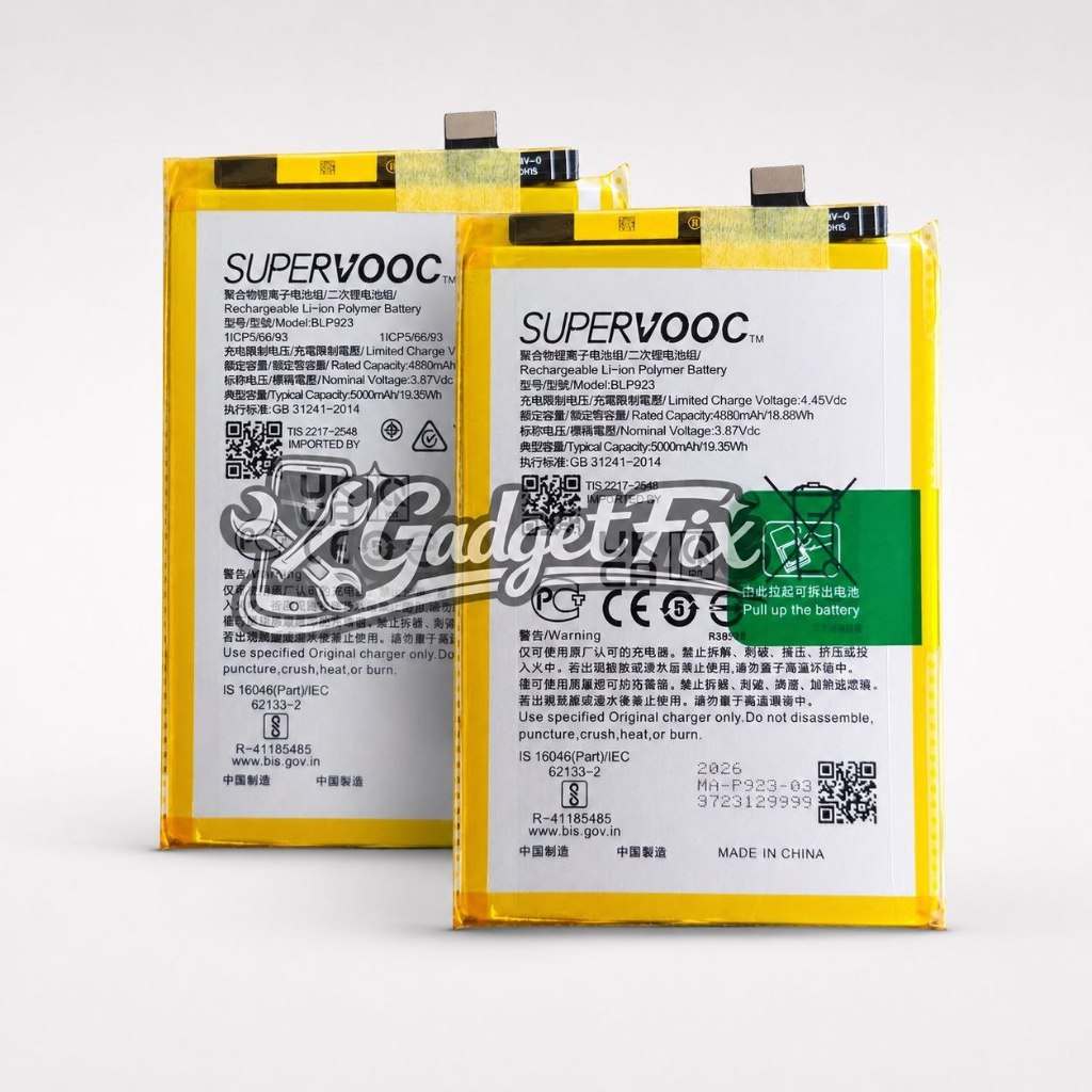 Baterai Batre Oppo BLP923 Original HP Oppo A77S CPH2473 Battery Batrei Tanam Opo A77S