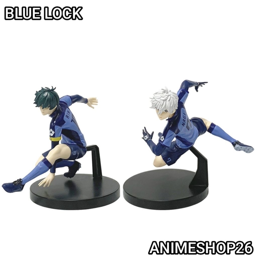 [ FIGURE BLUE LOCK ] Action figure koleksi anime blue lock rin nagi