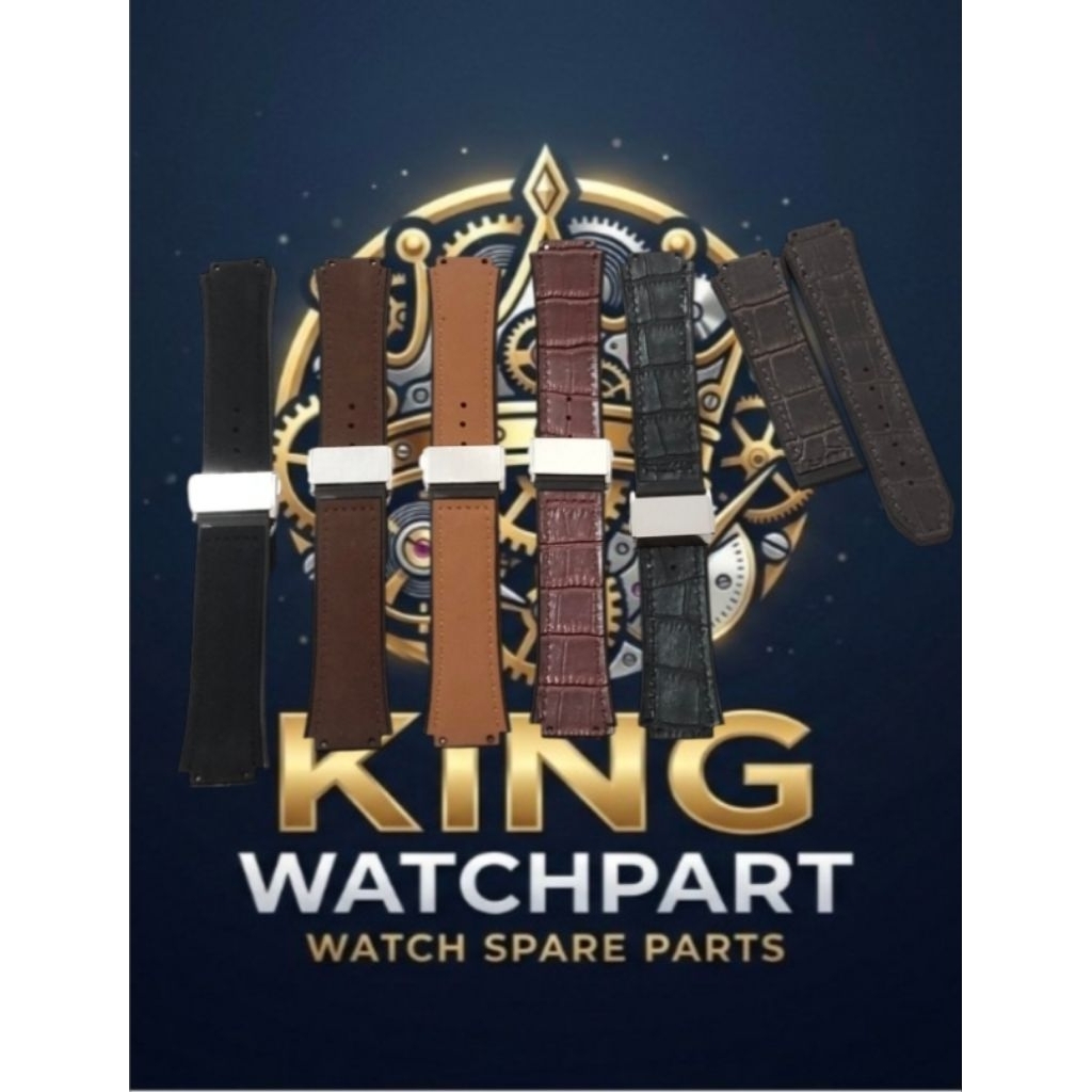 Strap Tali Jam Tangan Hublot Geneve Hublot Big Bang Hublot Classic Fusion Hublot Senna++buckle
