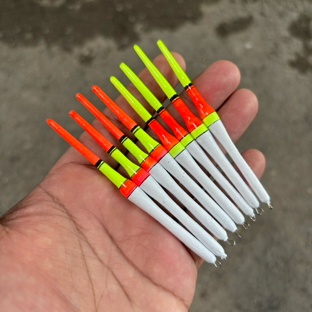 Pelampung Pancing Samurai Kecil Panjang | Kumbul Ikan Mas Sensitif Premium perbiji