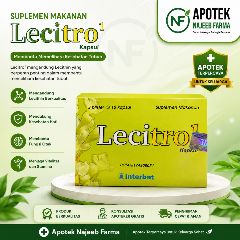 LECITROL LICAPS 30 KAPSUL/BOX