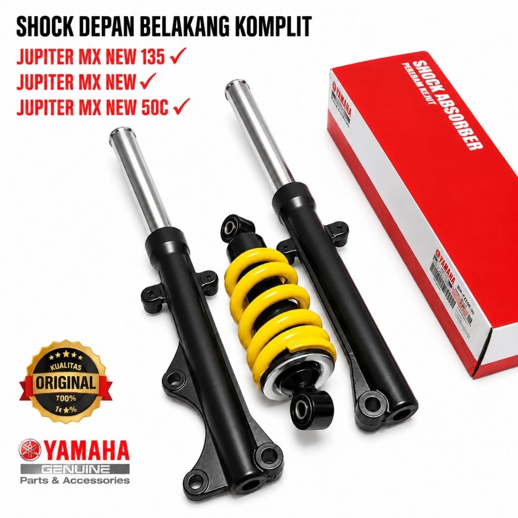 Shock depan belakang komplit jupiter mx new 135 jupiter mx new 50C