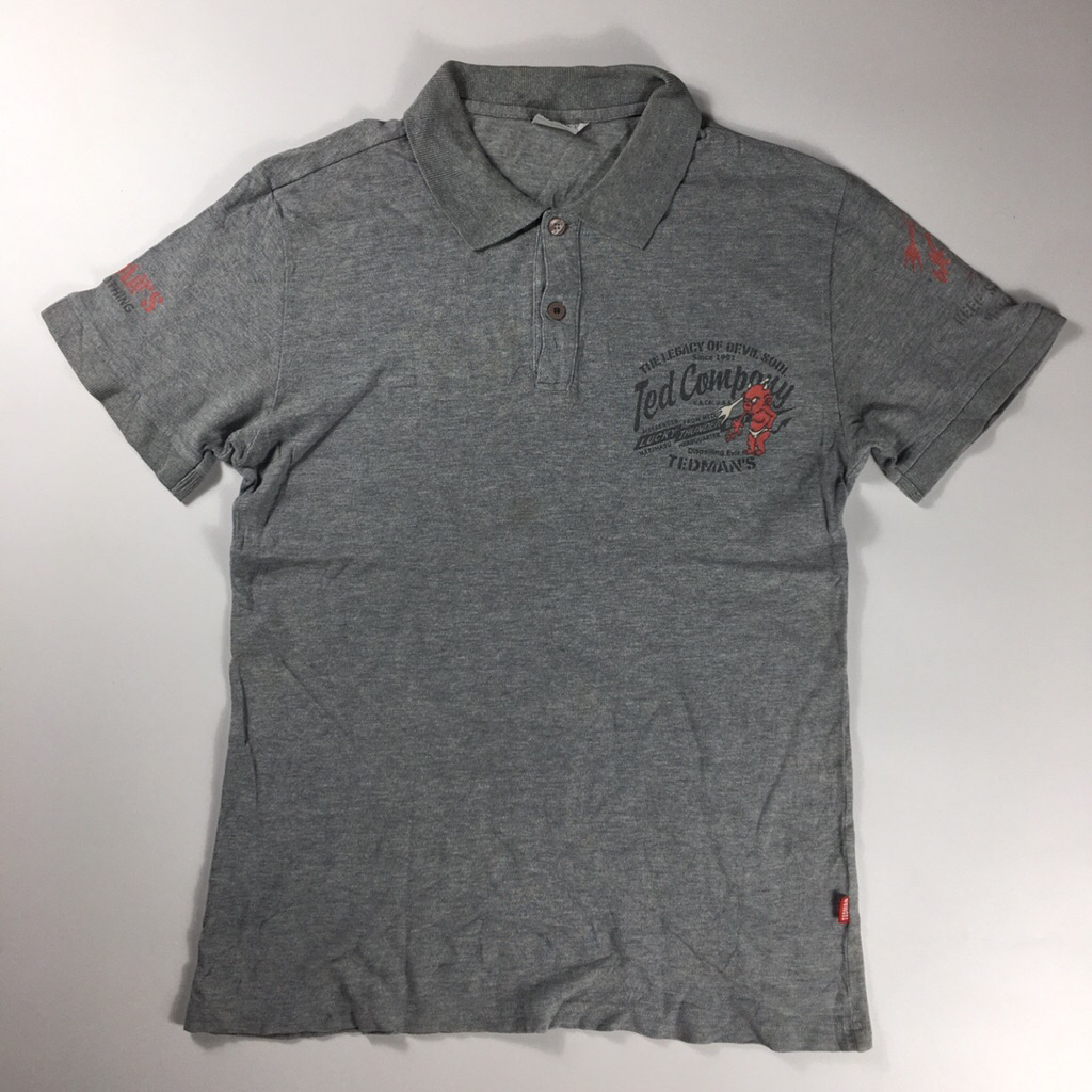 Kaos kerah lengan pendek ted company