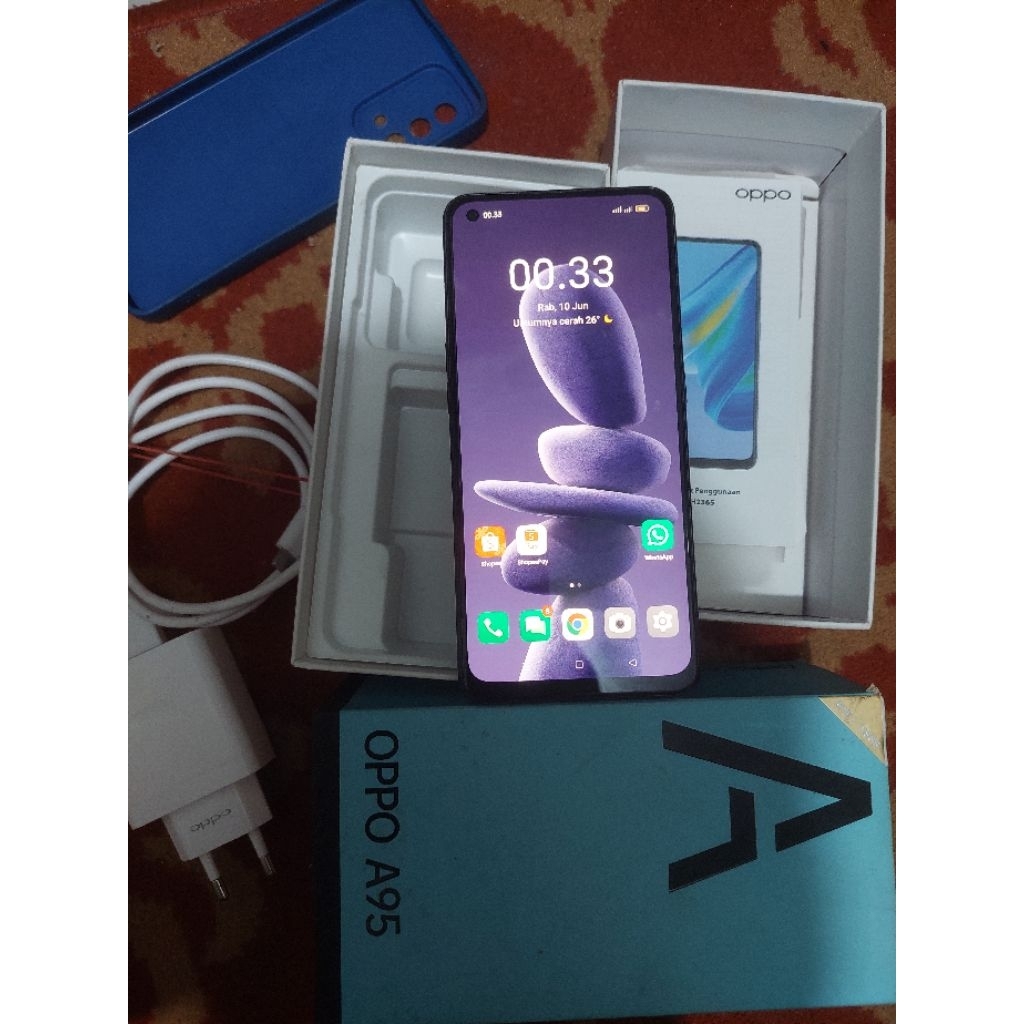 Oppo A95 second fullset 8/128