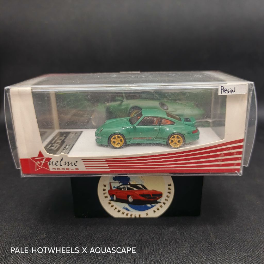 FUELME MODEL PORSCHE 993 400R GUNTER WERK RESIN GREENWICH OLIVE TOSCA LIMITED 080/999 RARE
