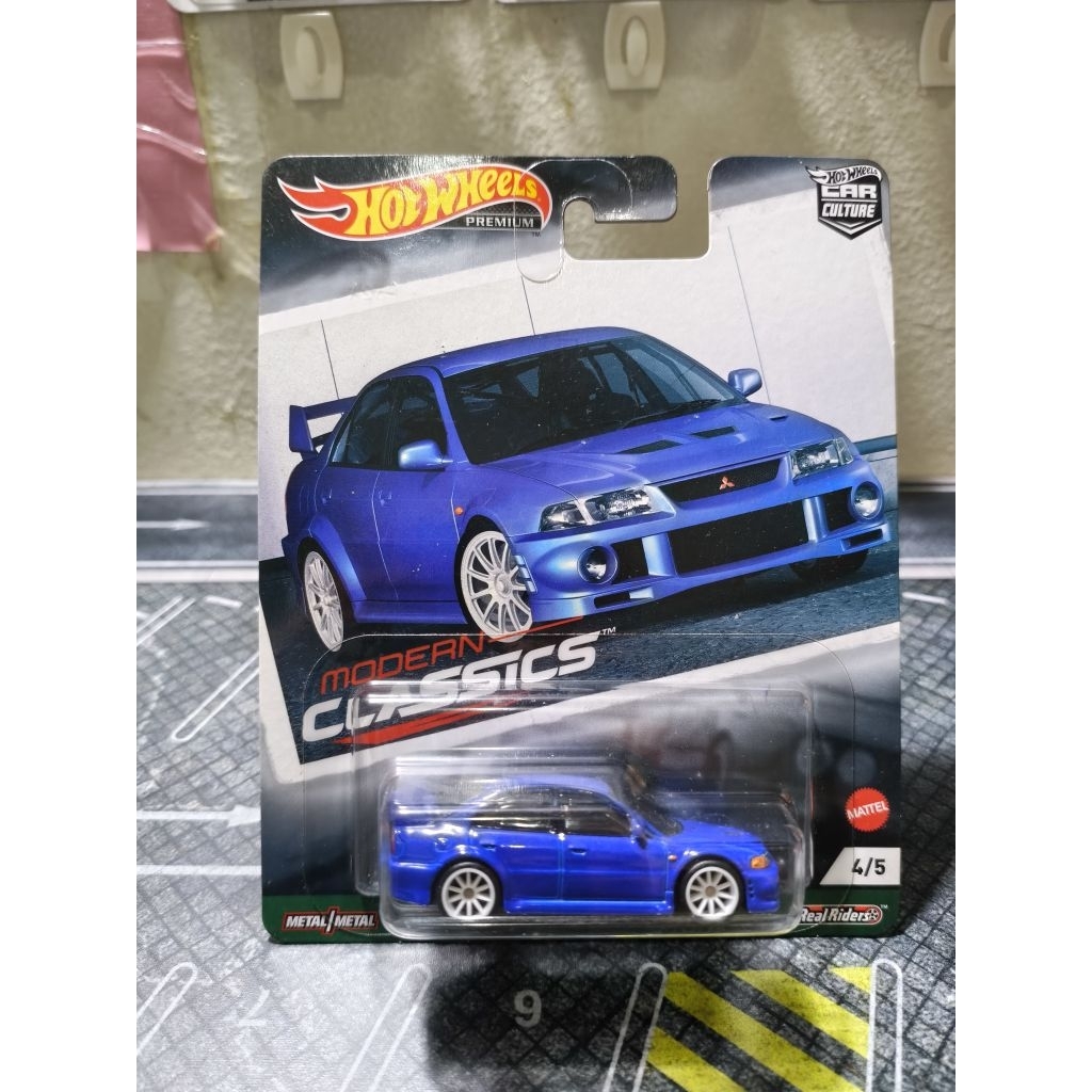 Hot Wheels Premium Mitsubishi Lancer Evolution VI Modern Classic