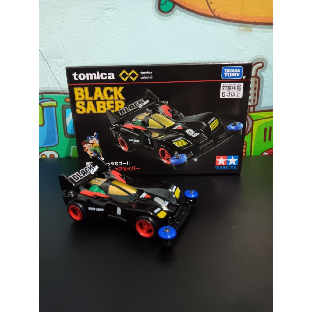 tomica tamiya black saber