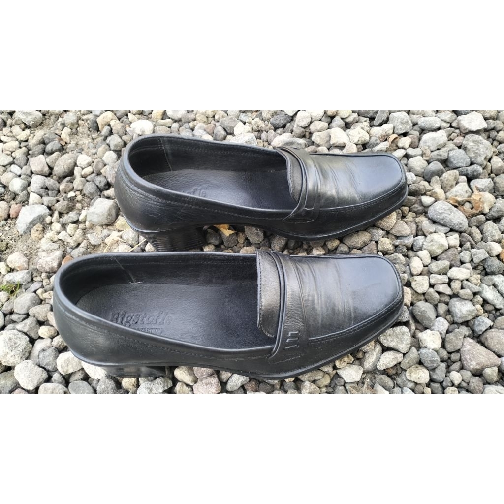 sepatu pantofel cewek kulit bigstofle 37 second