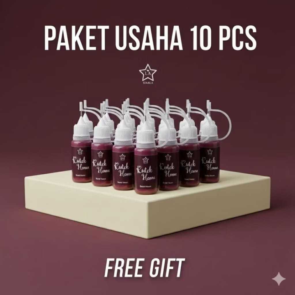 Inai grosir 10 pcs starla kutek henna halal inai grosir 10 pcs pacar kuku