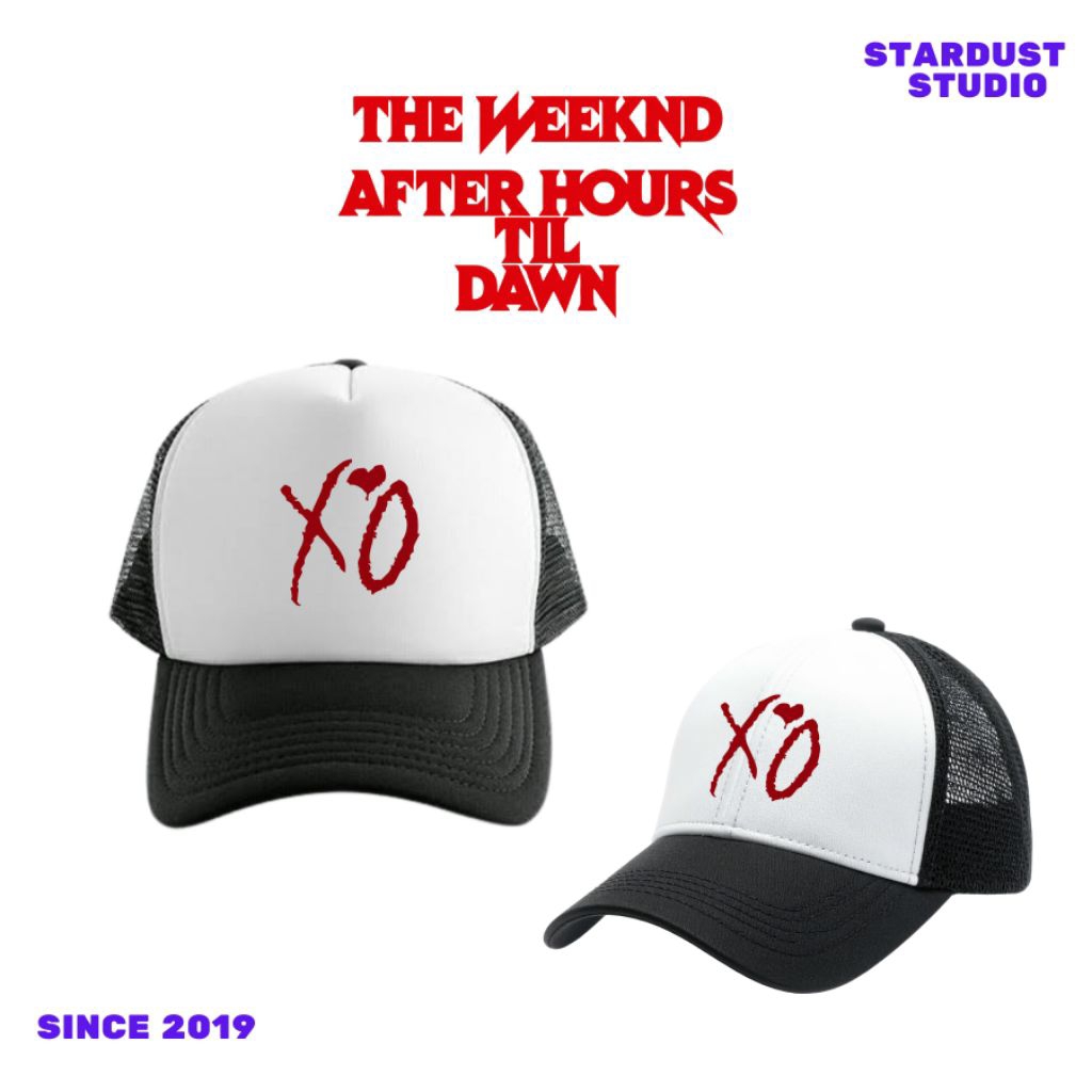 Stardust Trucker Hat XO The Weeknd Topi Abel XO