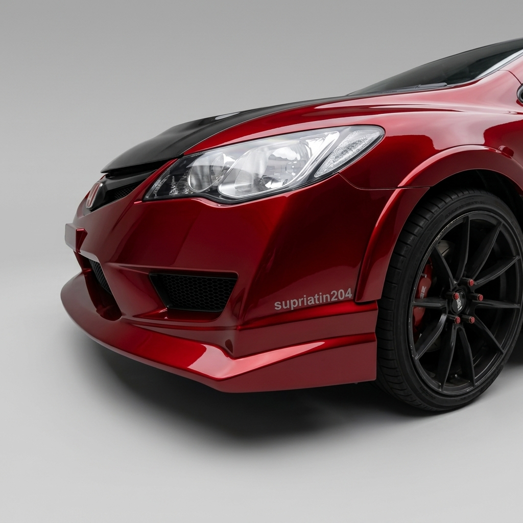 CICILAN 0% bodykit civic fd type r mugen bodykit honda civic fd
