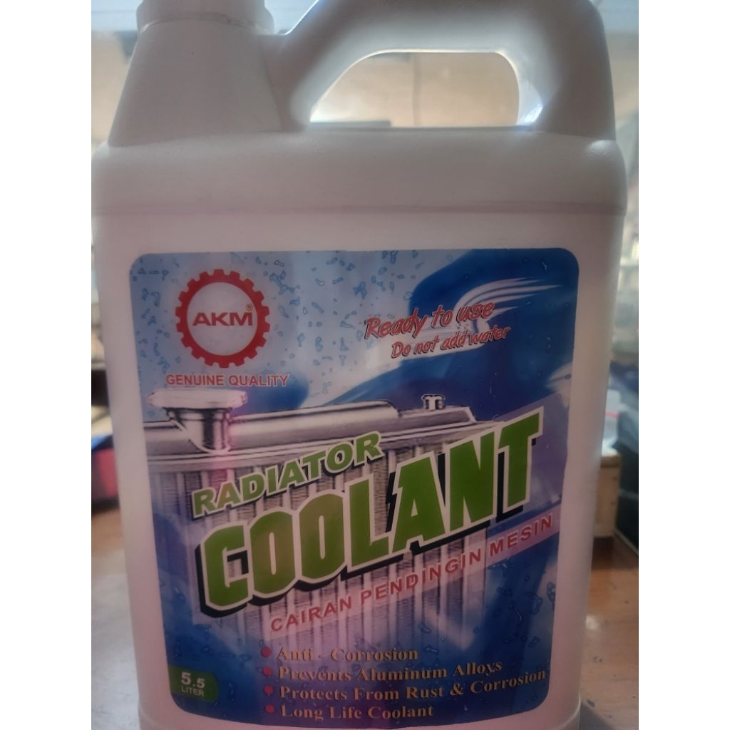 akm radiator coolant (5.5lt)