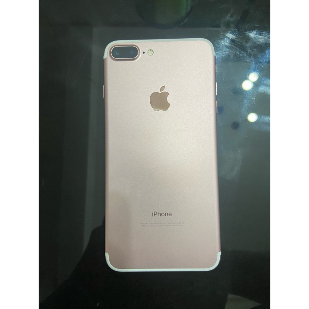 IPHONE 7+ PLUS 128GB SECOND MULUS BEKAS PEMAKAIAN PRIBADI PINK 2ND