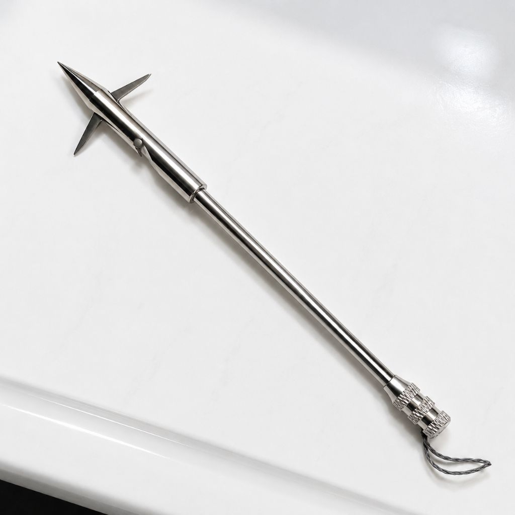 aksesoris olahraga ketapel ikan susuk modern STAINLESS PABRIKAN dengan SAYAP