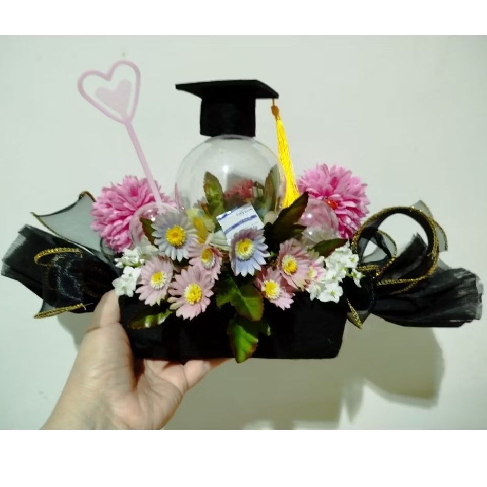 (ready) buket kado wisuda ultah bentuk permen