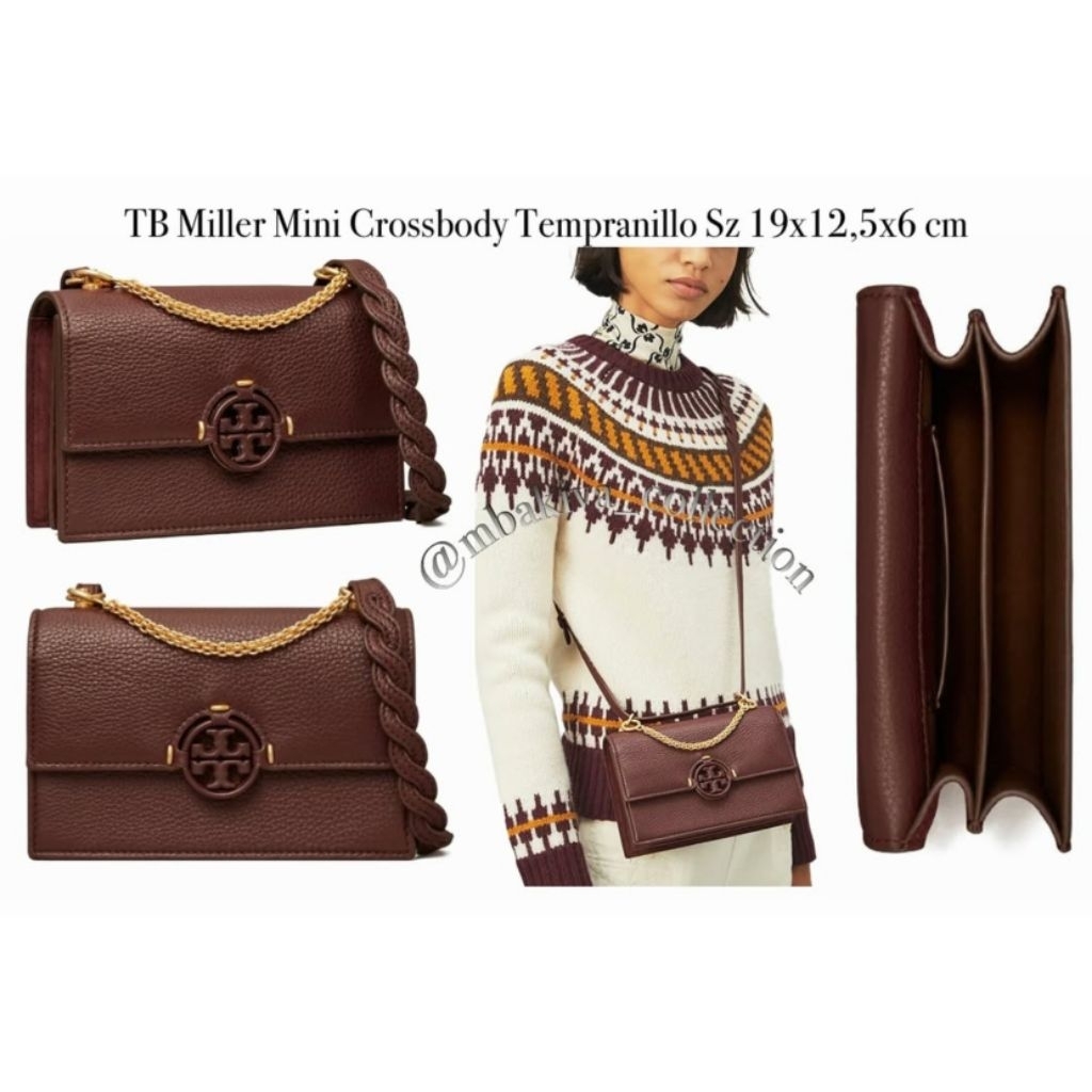 TB Miller Mini Crossbody Tempranillo