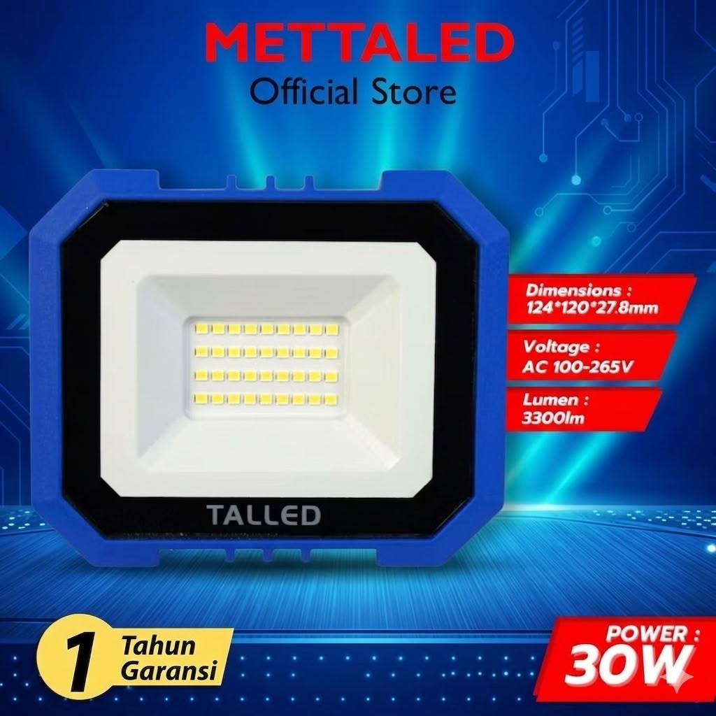 LAMPU SOROT LED TALLED 30W White Warm White RGB