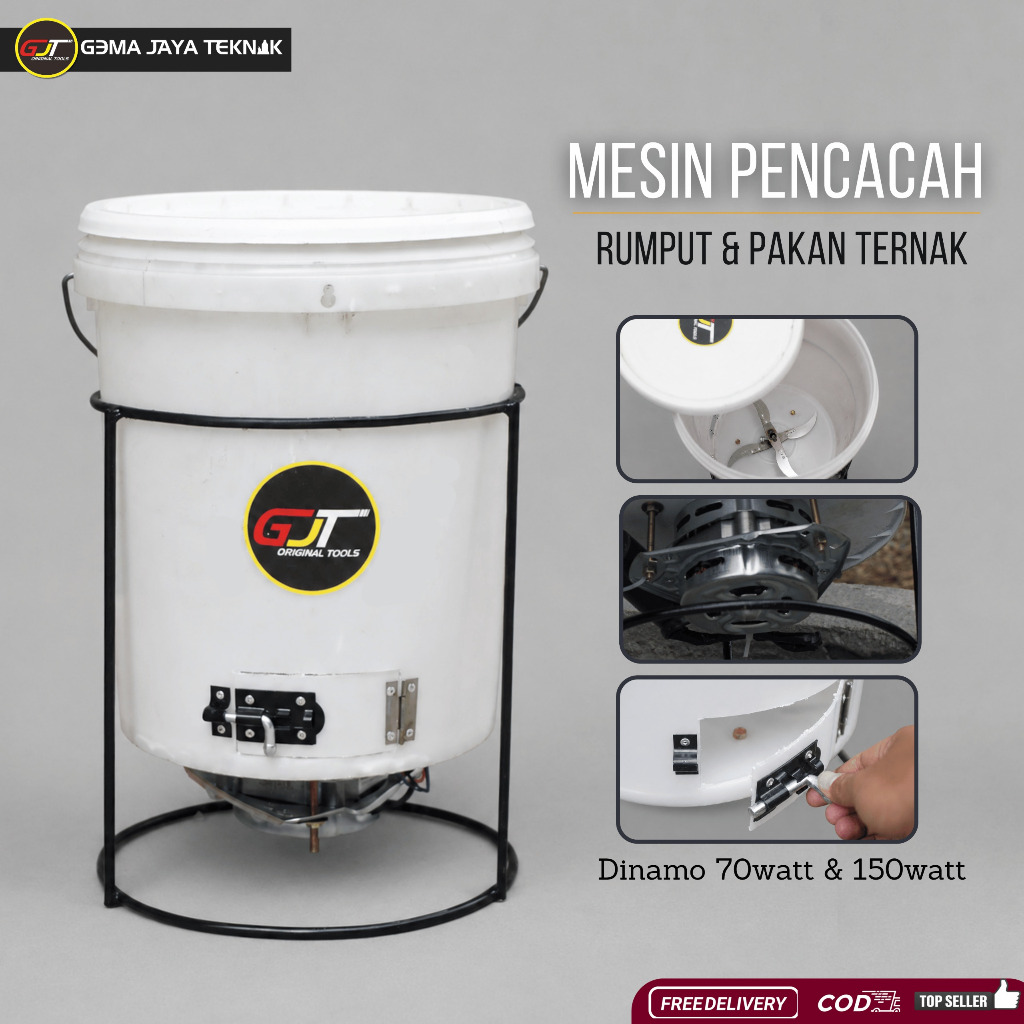 Mesin Pencacah Rumput Sayur | Mesin Chopper Pakan Ternak | Alat Pencacah Rumput Ternak