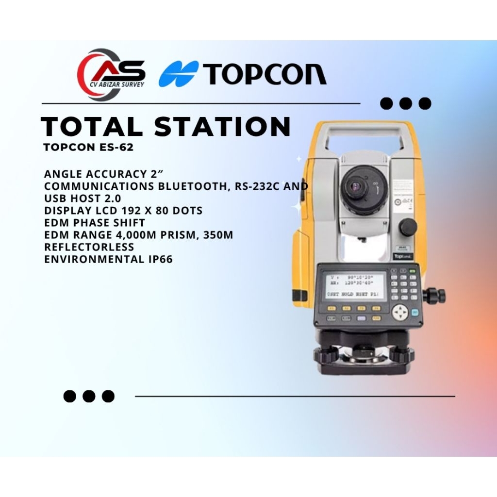 TOTAL STATION TOPCON ES-62 Bekas