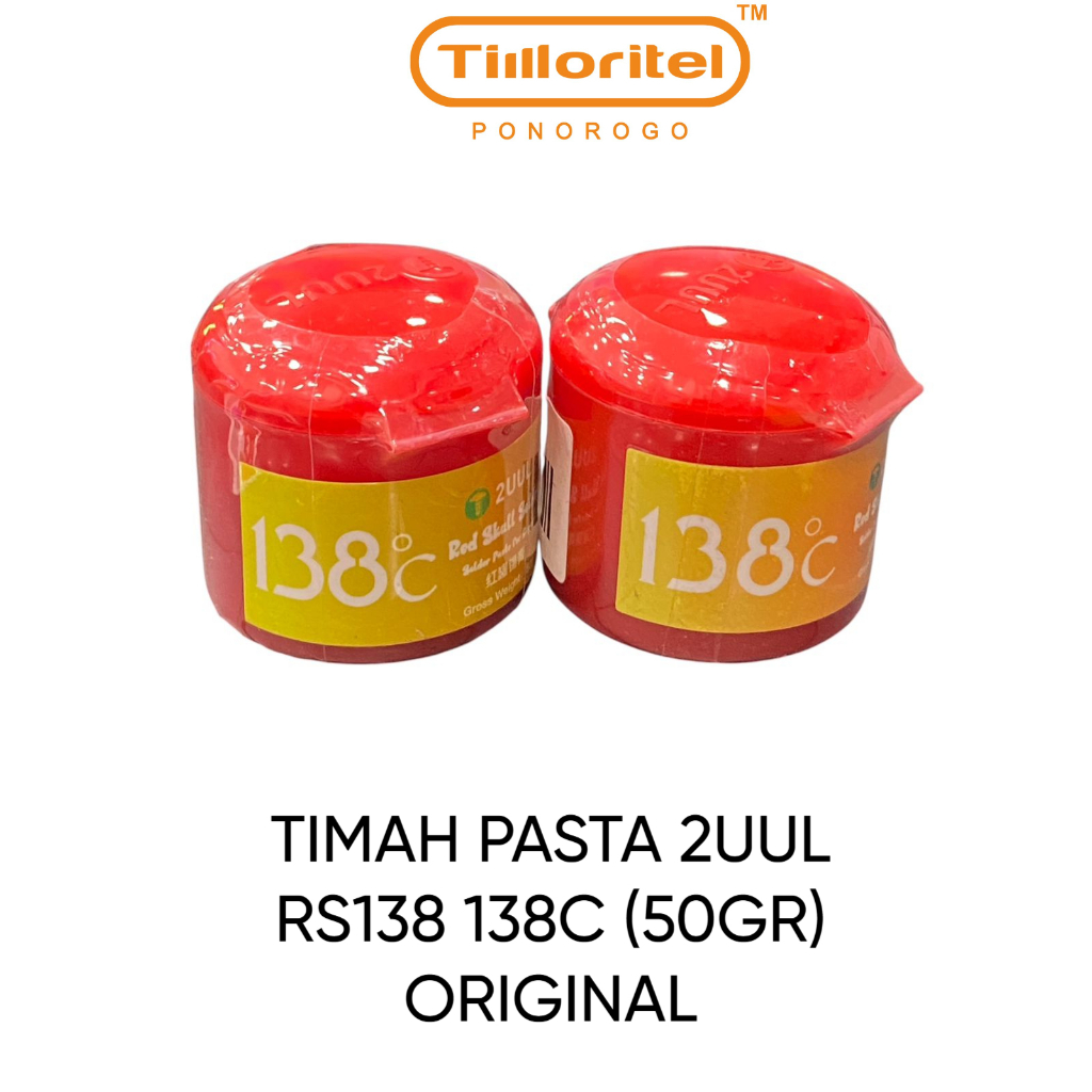TIMAH PASTA 2UUL RS138 138C (50GR) ORIGINAL