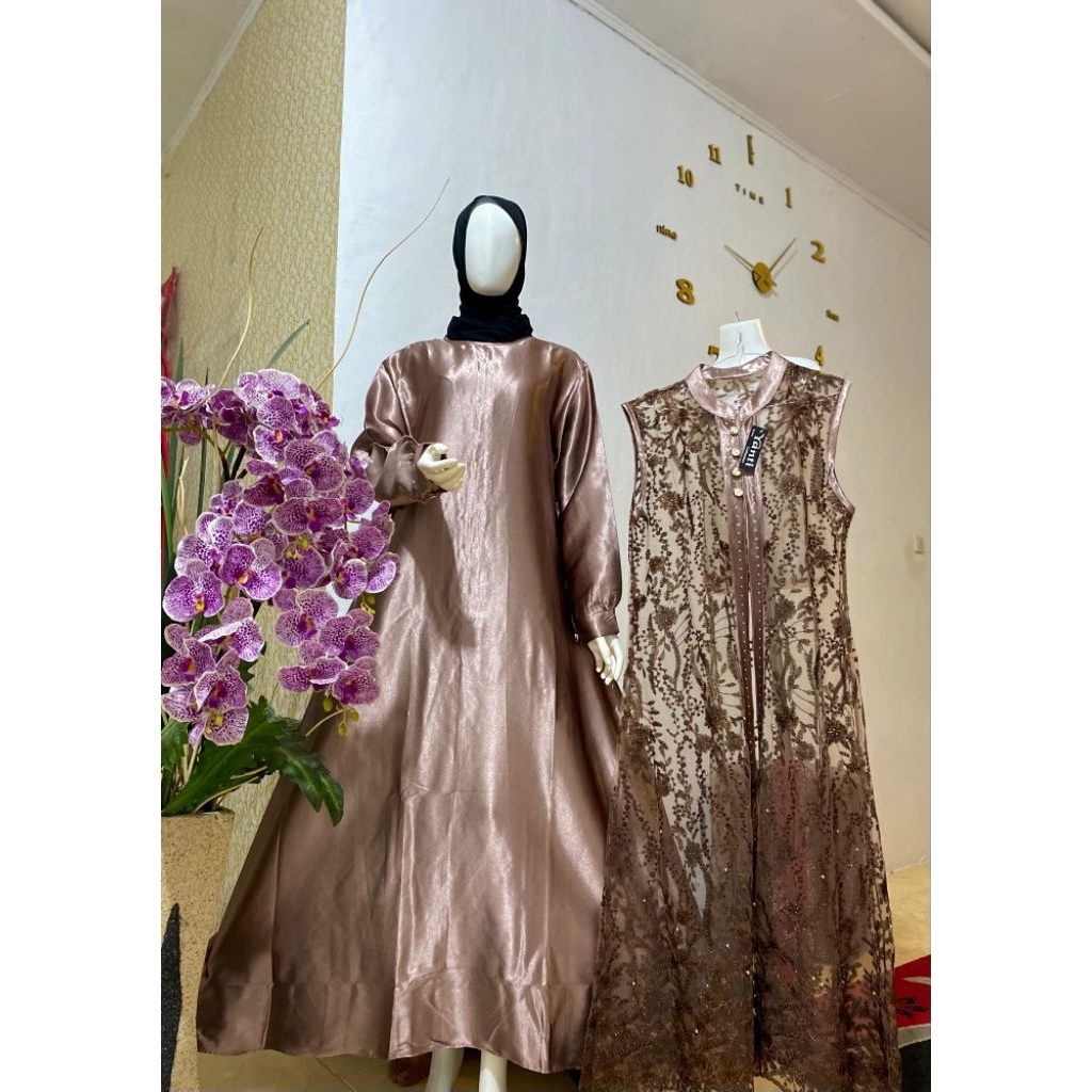 Gamis Borkat Diamond Pisah rompi