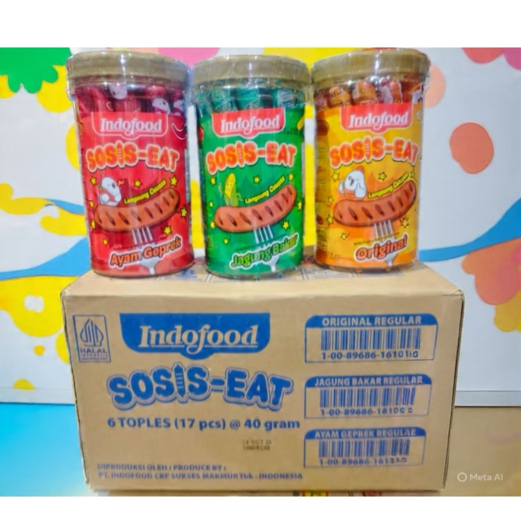 SOSIS EAT INDOFOOD KARTON MURAH
