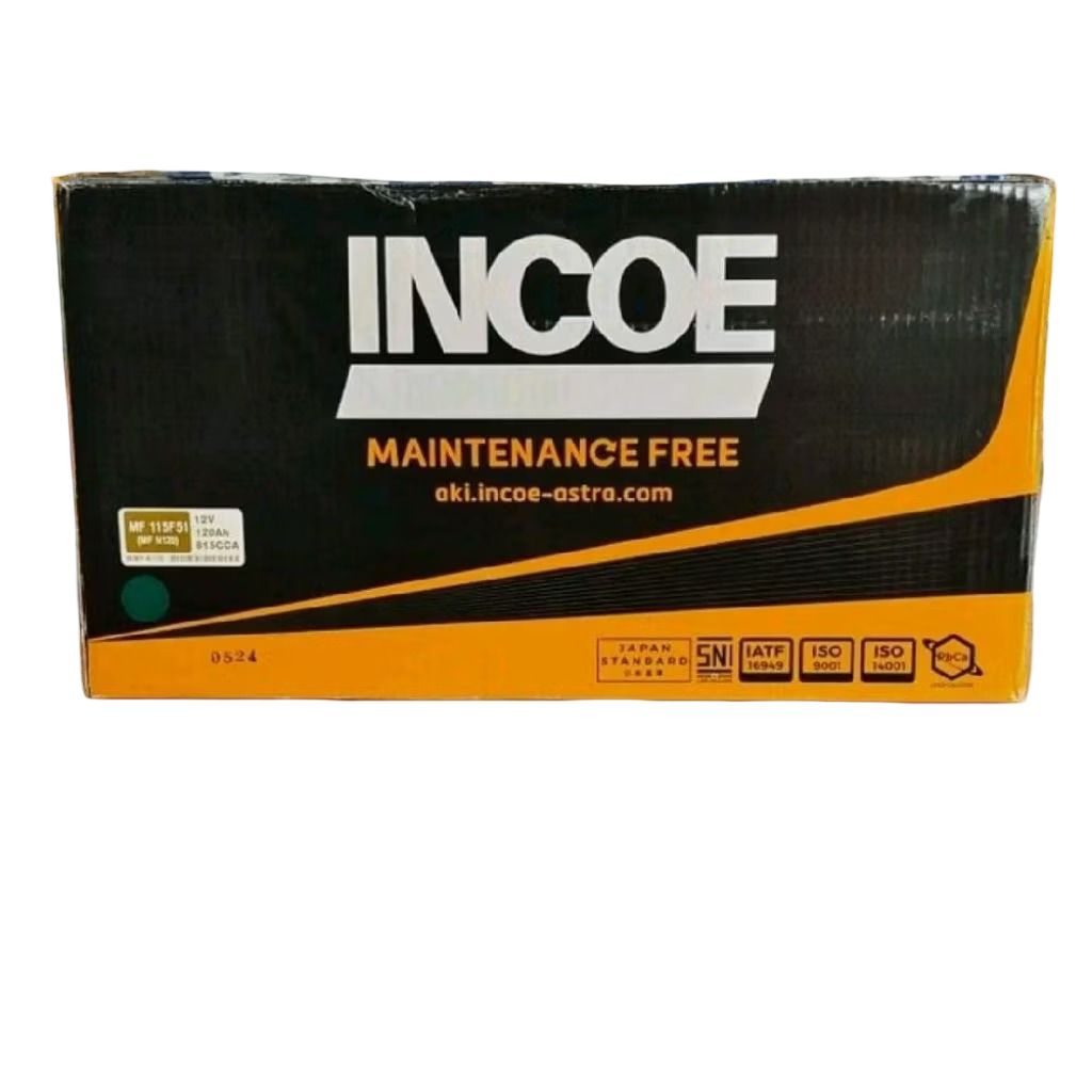aki kering incoe N120 MF 12v 120Ampere