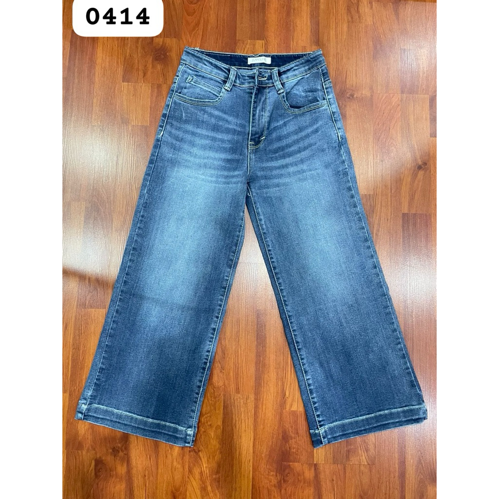 Celana Kulot Sophia Claw 7/9 Bahan Softjeans Stretch Nyaman Dipakai Jeansline Jeans Import Quality