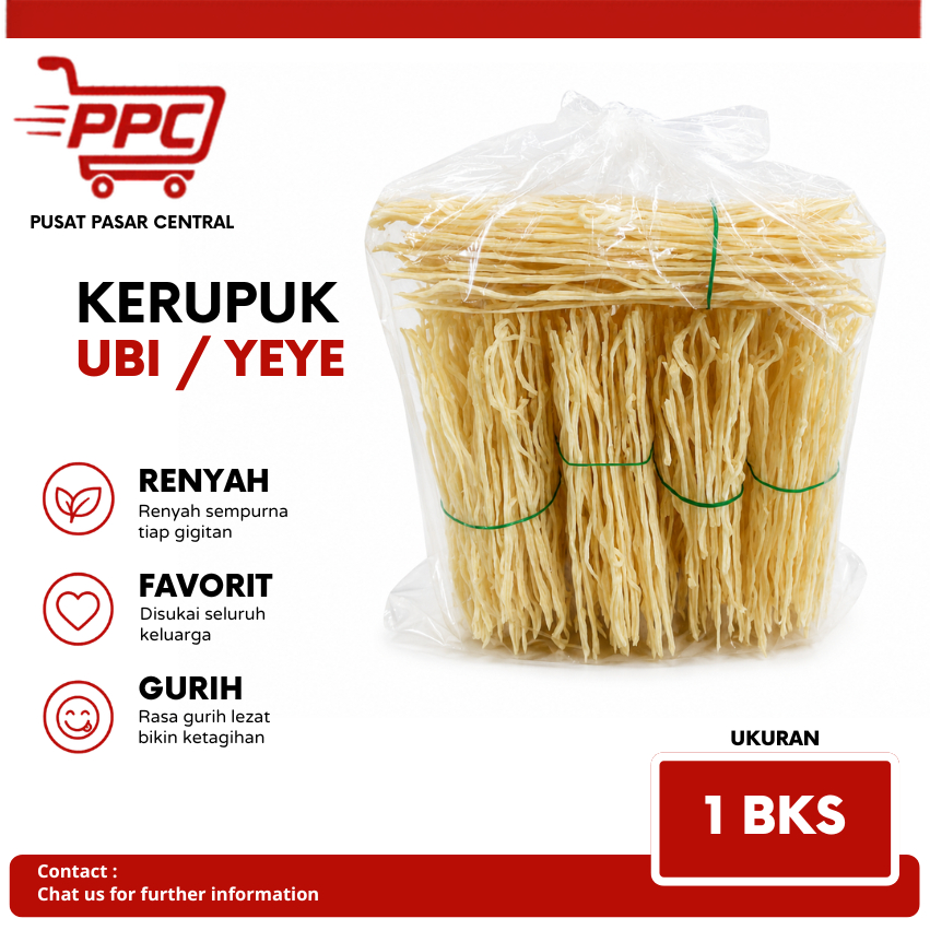 Kerupuk Ubi /Kerupuk Singkong/ kerupuk Singkong