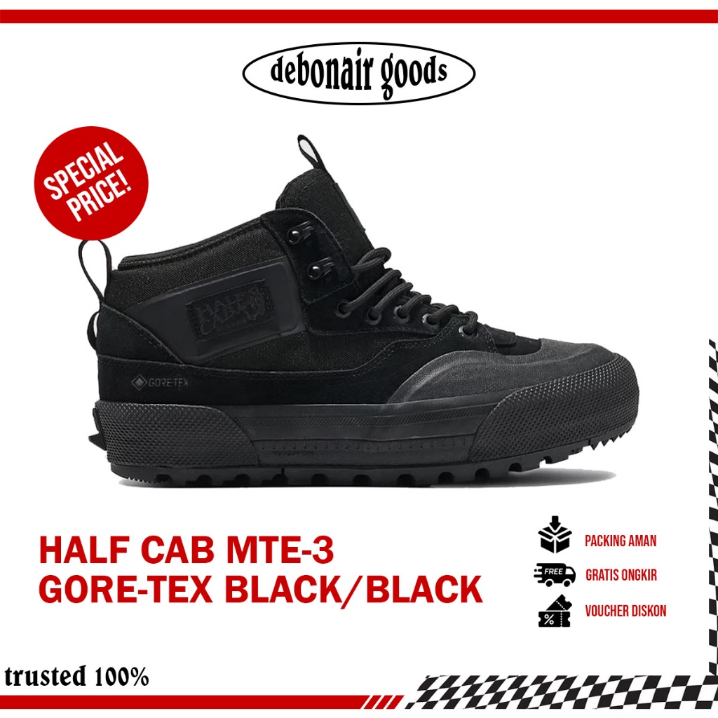 HALF CAB MTE GORE-TEX BLACK/BLACK
