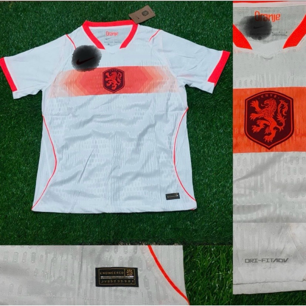 Jersey Kaos Baju Bola Timnas Belanda Netherland Netherlands Home Away 3rd Third Putih White Edisi Sp