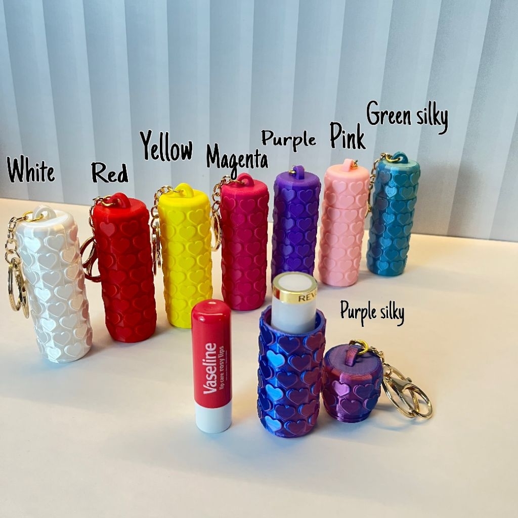keychain lipbalm holder | lipbalm holder
