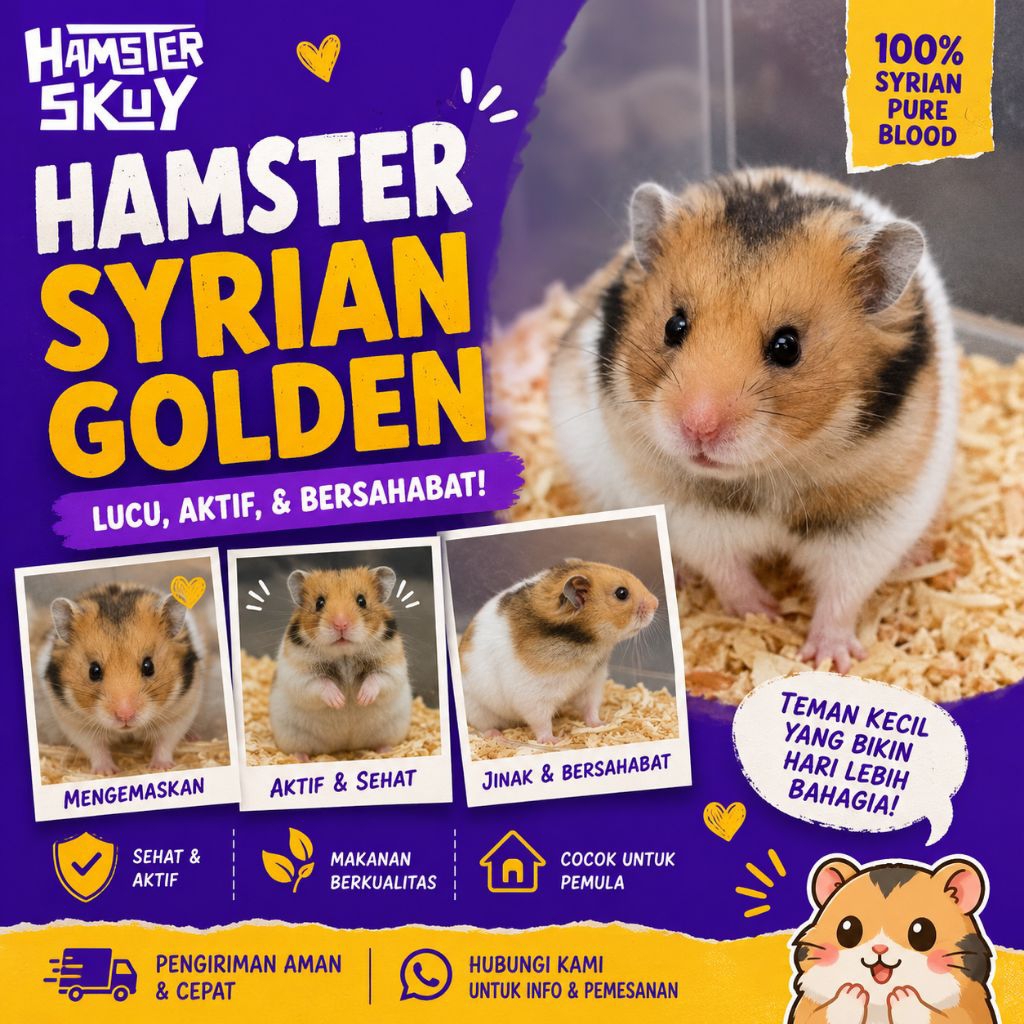 Hamster syrian golden [Gojek]