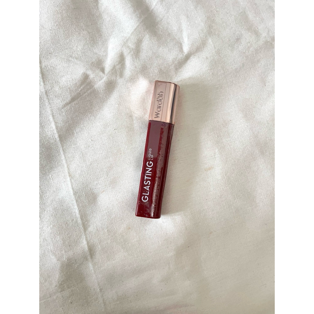 [NEW] WARDAH Lip Cream Glossy Glasting Liquid Lip in 06 Ruby Sparks